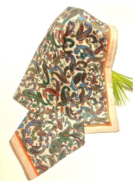 Lüks Figürlü Gösterişli Eşarp