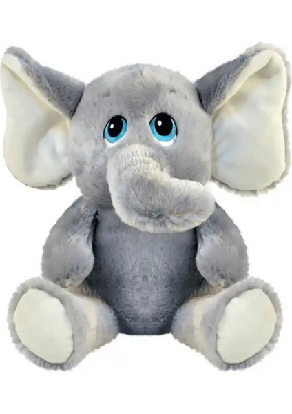 Oturan Fil Peluş Oyuncak 30 cm