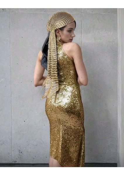 Taşlı Kafa Aksesuarı Kristal Bandana fiyatları