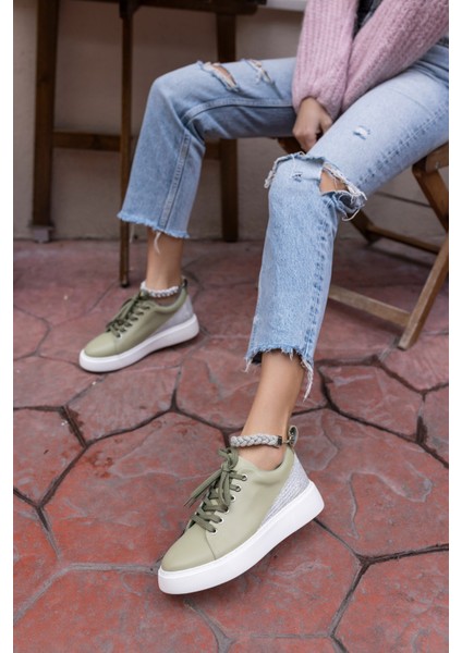 Oscar Kadın Siyah Bılek Taş Detay Sneaker fiyatları