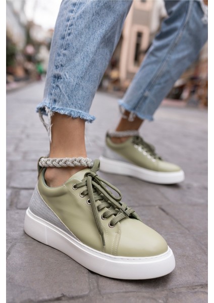 Oscar Kadın Siyah Bılek Taş Detay Sneaker