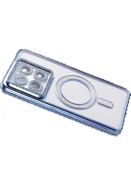 Xiaomi Mi 14T Pro Joke Simli Magneticsafe Kılıf - Mavi fırsatları