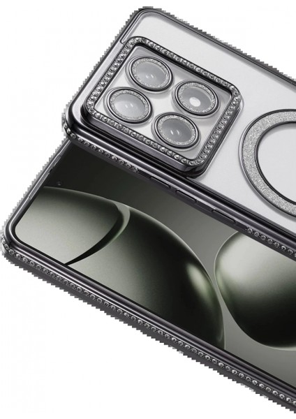 Xiaomi Mi 14T Pro Joke Simli Magneticsafe Kılıf - Siyah fiyatları