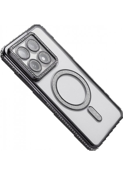 Xiaomi Mi 14T Pro Joke Simli Magneticsafe Kılıf - Siyah fırsatları