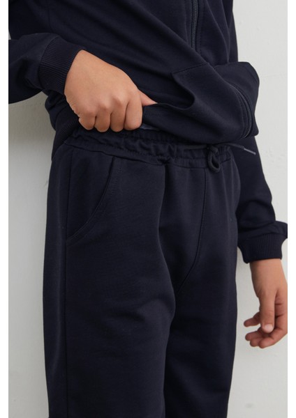 Kapüşonlu Fermuarlı Unisex Çocuk Eşofman Takımı indirimleri