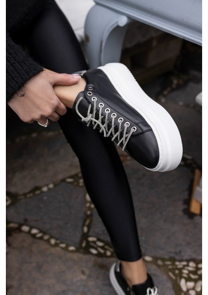 Ojjo Kadın Su Yeşili Taş Detay Sneaker fırsatları