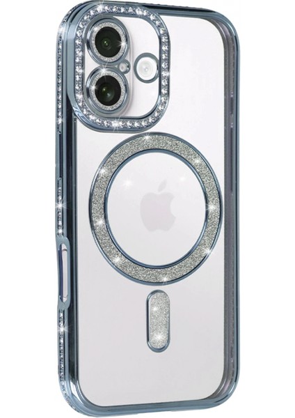 Apple iPhone 17 Joke Simli Magneticsafe Kılıf - Mavi fiyatları