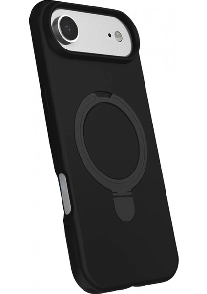Apple iPhone 17 Air Regal Magsafe Standlı Kapak - Siyah modelleri