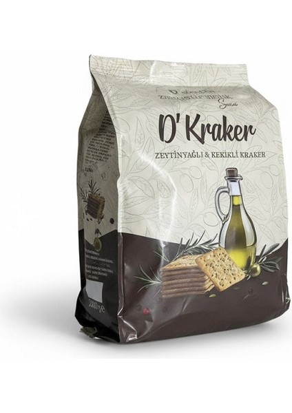D' Kraker (Zeytinyağlı & Kekikli Kraker) 200 Gr. fiyatları