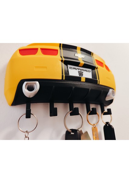 Camaro Arka Tampon Tasarımlı 3D Anahtarlık Askılığı – Dekoratif Duvar Anahtarlık Tutucu fırsatları