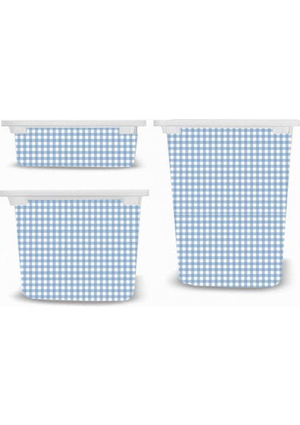 Trofast Mavi Dama Sticker - Çocuk Odası Oyuncak Düzenleme Etiketi - Dayanıklı Folyo fiyatları