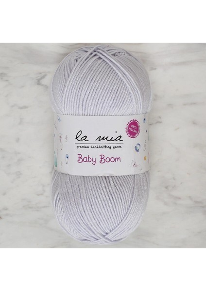 La Mia Baby Boom Gri El Örgü Ipi - 920 - 34455