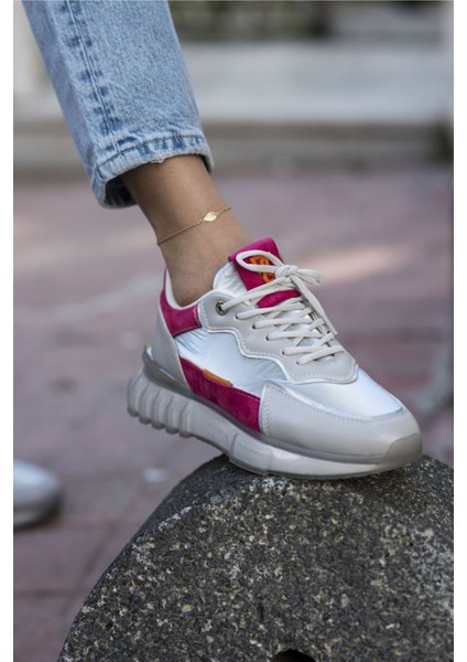 Teresa Kadın Gri Fusya Airtaban Sneaker fiyatları