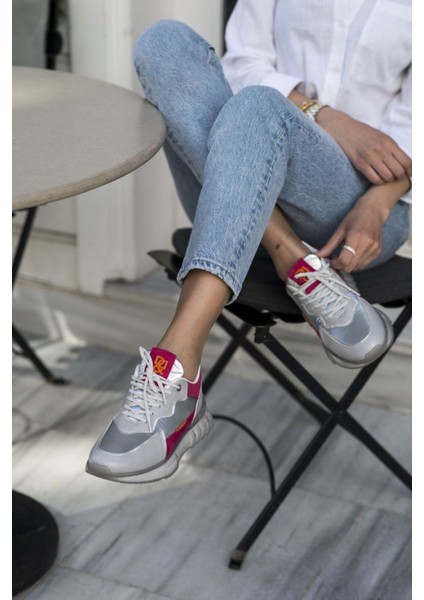 Teresa Kadın Gri Fusya Airtaban Sneaker fırsatları