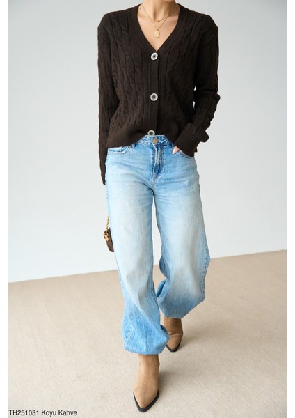 Kadın Selanik Örgü Basıc Triko Hırka modelleri