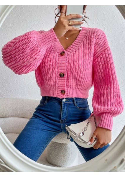 Kadın Basıc Sezonluk Ince Triko Hırka