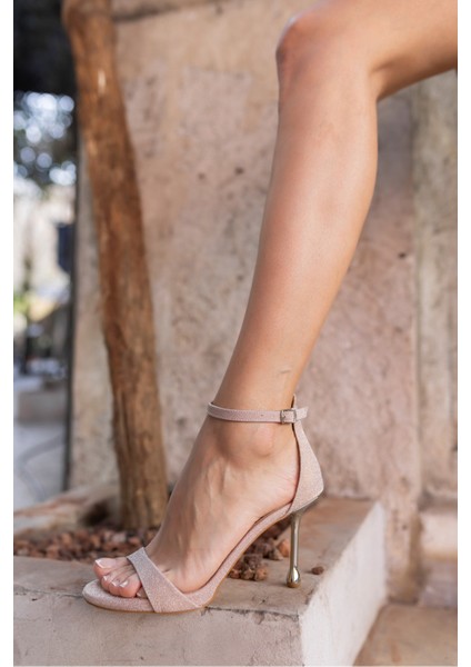 Rosetta Kadin Rose Simli Tek Bant Topuklu Sandalet indirimleri