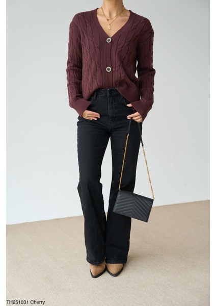 Kadın Selanik Örgü Basıc Triko Hırka modelleri