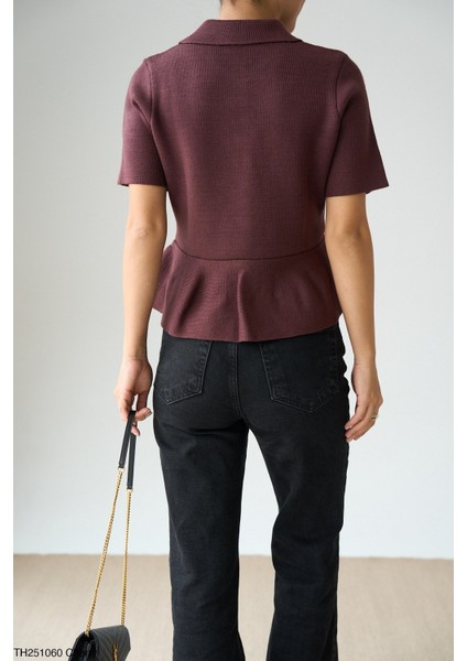 Kadın Erkek Yaka Ceket Tipi Düğmeli Kışlık Yarım Kol Hırka modelleri