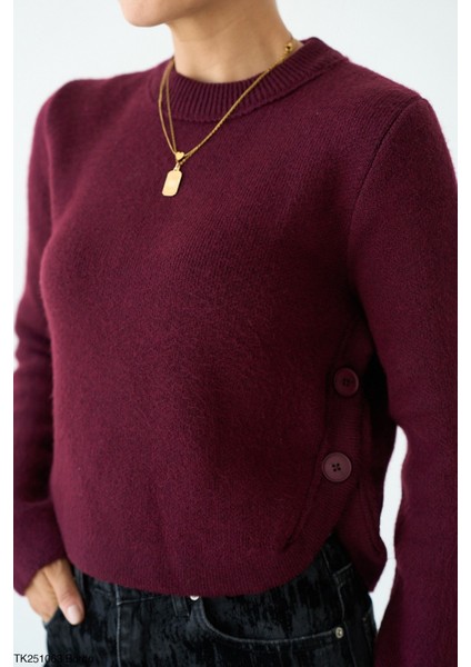 Triko Kol Altı Düğmeli Kazak fiyatları