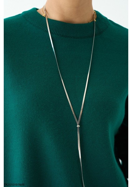 Kadın Bisiklet Yaka Basıc Oversıze Kesim Kazak fiyatları