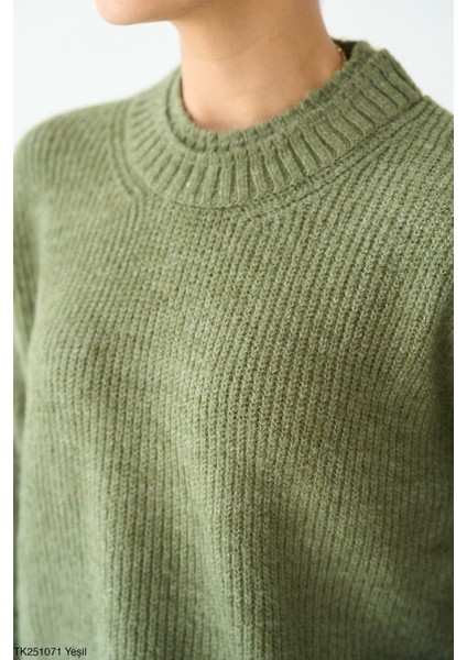 Kadın Bisiklet Yaka Triko Kazak fiyatları