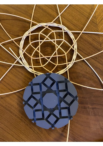 Rattan Örme Kalıbı, Şablon, Pattern, Template Model No -14