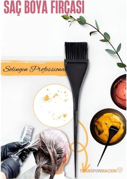 Dar Uçlu Saç Boya Fırçası Balyaj Fırçası Solingen Professional fiyatları