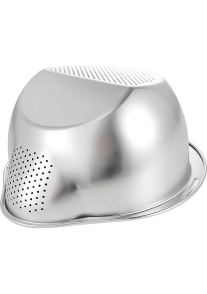 Inox Süzgeç Pirinç Makarna Salata Süzgeci 304 Paslanmaz Çelik 2 Adet modelleri