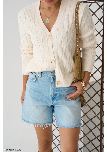 Düğmeli Triko Hırka fiyatları