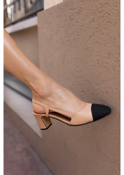 Chal Kadın Sari Kalın Topuklu Sandalet indirimleri