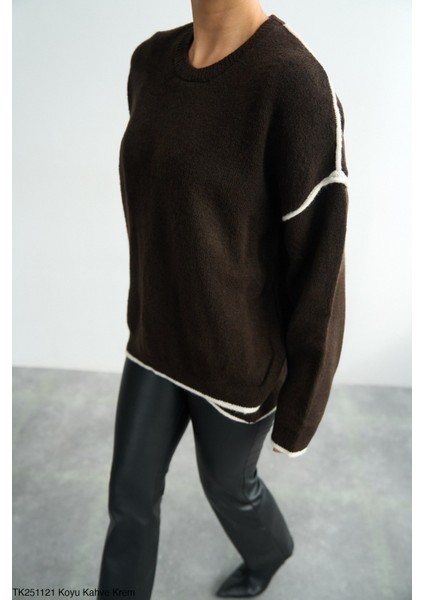 Kadın Asimetrik Kışlık Standart Kazak fiyatları