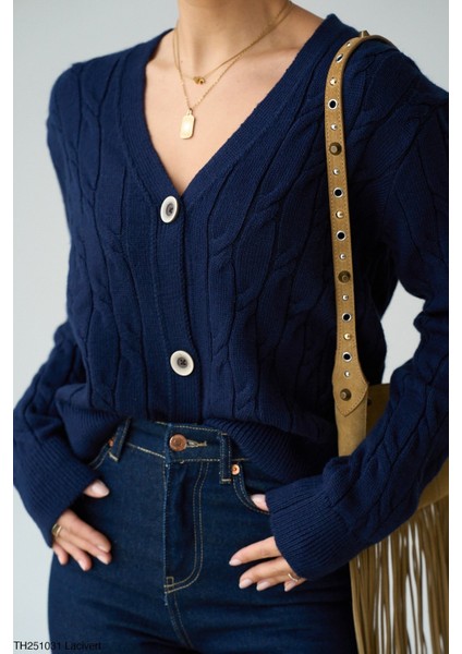 Kadın Selanik Örgü Basıc Triko Hırka modelleri