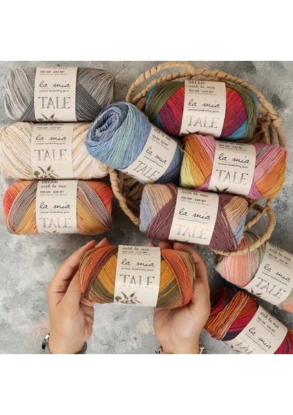 La Mia Tale Ebruli El Örgü Ipi - LM066 indirimleri