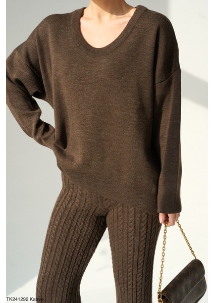 Kadın Triko Pantolon Kazak Ikili Takım fiyatları