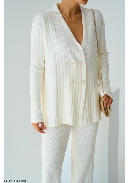 Kadın Hırka Pantolon Kazak Ikili Takım modelleri