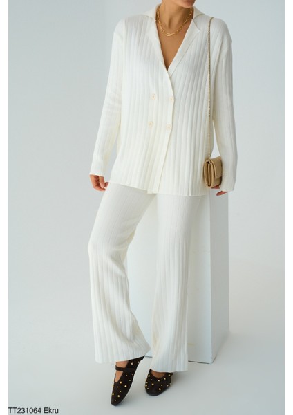 Kadın Hırka Pantolon Kazak Ikili Takım fırsatları