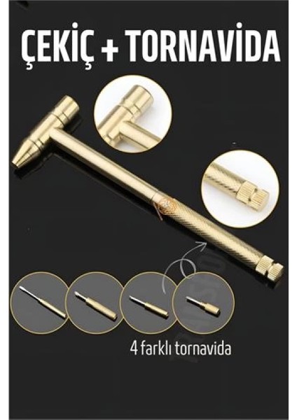 Çekiç ve 4 Farklı Tornavida Multi Set fiyatları