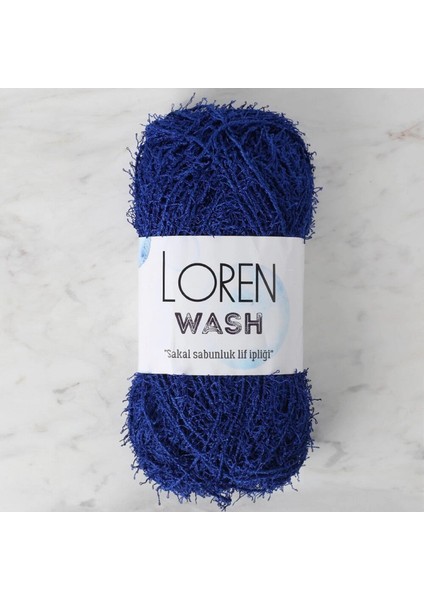Loren Wash Saks Mavi El Örgü Ipi - R025 - 34017