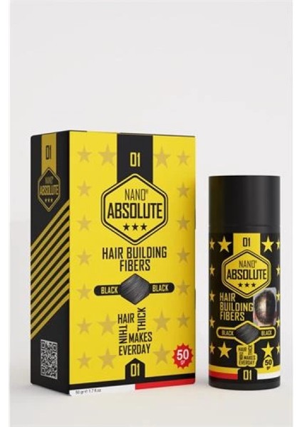 Saç Dolgunlaştırıcı Fiber Topik Toz Siyah 50 Gram fiyatları