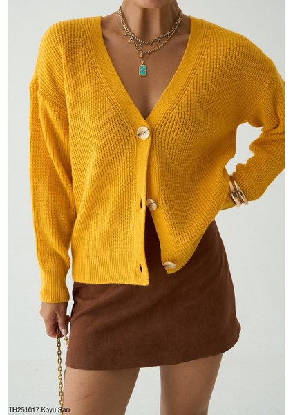 Düğmeli Triko Hırka fiyatları