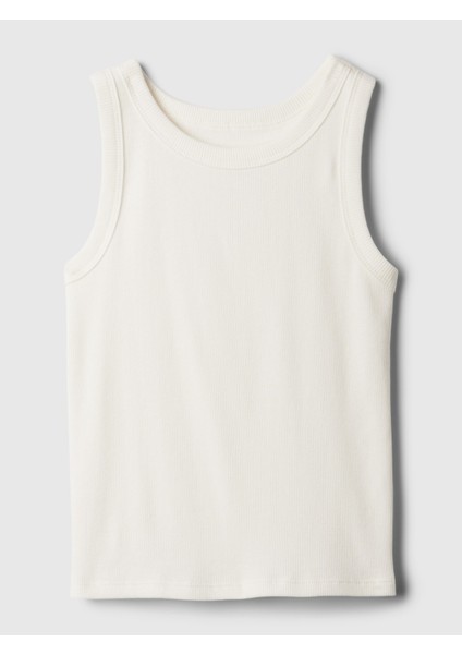 Kız Çocuk Kırık Beyaz Fitilli Atlet fırsatları