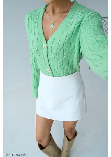 Düğmeli Triko Hırka fiyatları