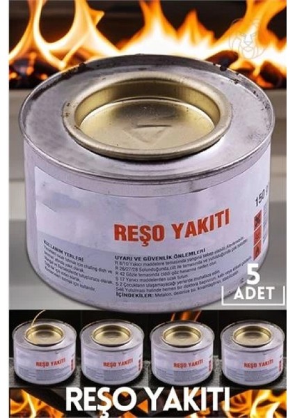 5 Li Yedek Reşo Jel Yakıtı