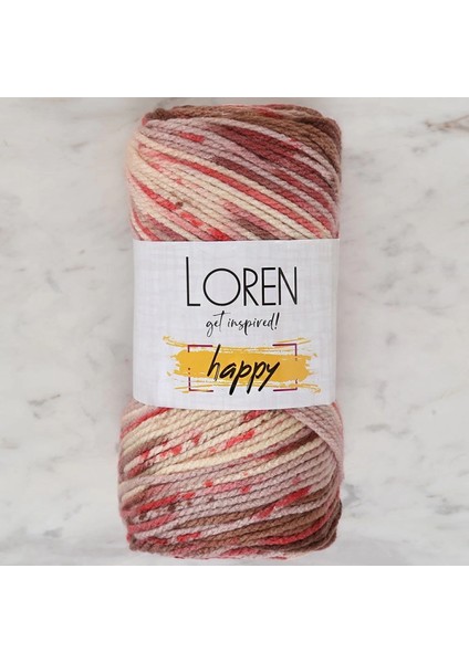 Loren Happy Ebruli El Örgü Ipi - RH002 - 34287