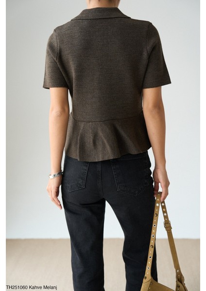 Kadın Erkek Yaka Ceket Tipi Düğmeli Kışlık Yarım Kol Hırka modelleri