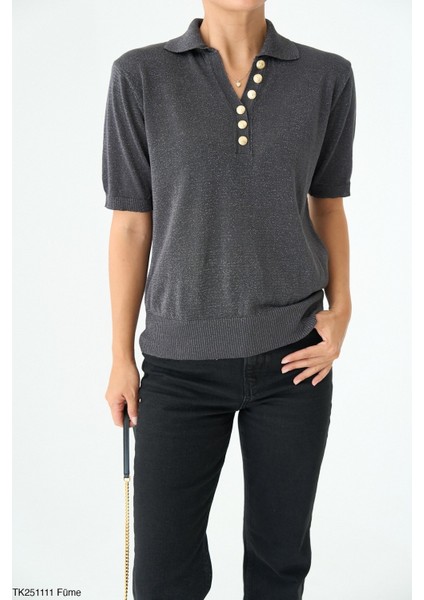 Kadın Erkek Yaka Yarım Düğmeli Ince Sezonluk Kazak fiyatları