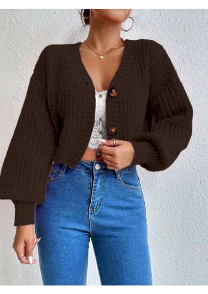 Kadın Basıc Sezonluk Ince Triko Hırka