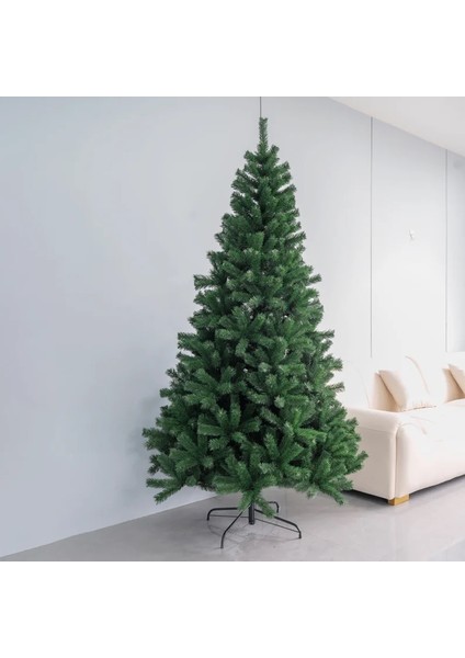 210 cm Yoğun 860 Dal Premium Yılbaşı Çam Ağacı – Demir Gövdeli, Gür ve Dolgun Dallı, Yeni Sezon Dekoratif Model fiyatları