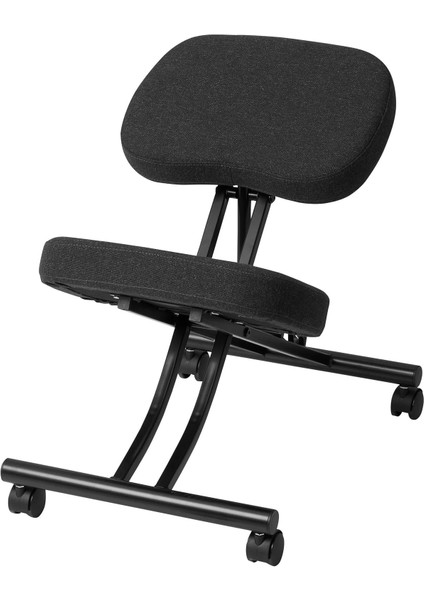Eıfred Diz Destekli Çalışma Sandalyesi Gunnared Siyah Gri